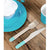 Tiffany Blue Wooden Cutlery I Eco-Friendly Cutlery I My Dream Party Shop I UK