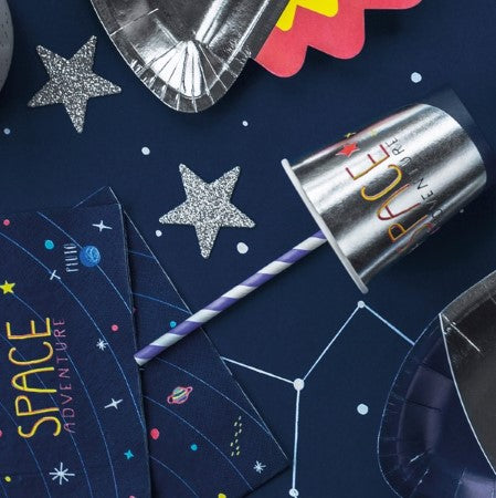 Space Party Silver Cups I Space Party Decorations I My Dream Party Shop I UK