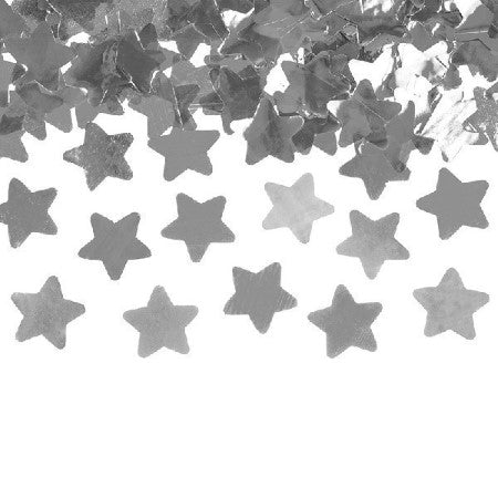 Silver Stars Confetti Cannon I New Year's Eve Party Supplies I My Dream Party Shop