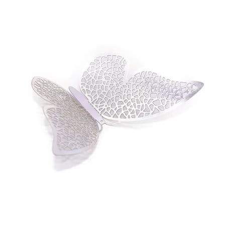 Silver Butterfly Decorations I Silver Wedding Decorations I UK