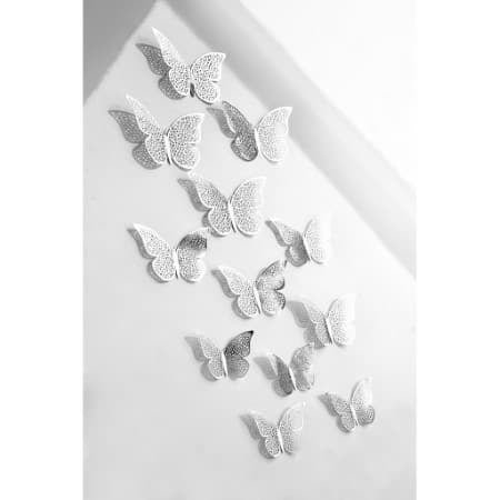 Silver Butterfly Decorations I Silver Wedding Decorations I UK