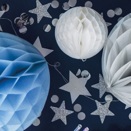 Silver Foil Circle Confetti I My Dream Party Shop I UK