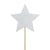 Silver Star Cake Toppers I Silver Tableware I My Dream Party Shop I UK