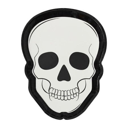 Skull Shaped Plates I Halloween Party Decorations I My Dream Party Shop UK