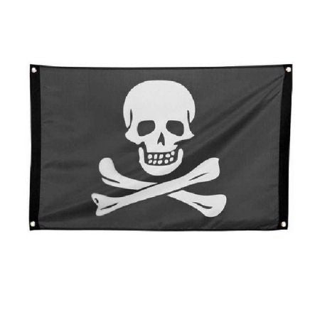Scull and Crossbones Pirate Flag I Pirate Party Supplies I My Dream Party Shop