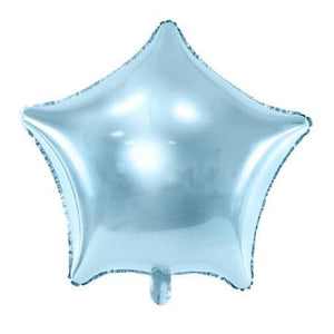Sky Blue Star Foil Balloon I Cool Foil Balloons I My Dream Party Shop UK