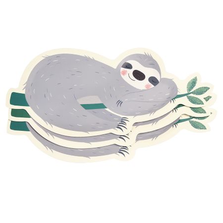 Sydney the Sloth Party Platters I Sloth Party Supplies I My Dream Party Shop UK