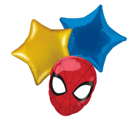 Helium Spiderman Balloon Set I Helium Balloons for Collection I My Dream Party Shop