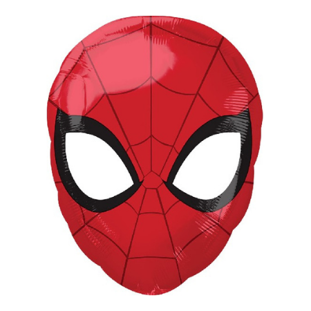 Spiderman Mask Foil Balloon Anagram I Superhero Party I My Dream Party Shop