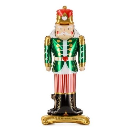 Standing Nutcracker Foil Balloon I Christmas Party Balloons I My Dream Party Shop UK