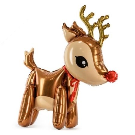 Standing Reindeer Foil Balloon I Christmas Party Balloons I My Dream Party Shop