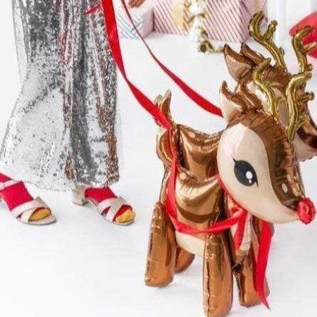 Air Fill Reindeer Foil Balloon I Christmas Party Balloons I My Dream Party Shop