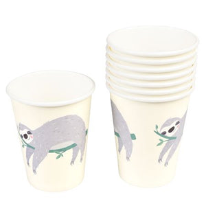 Sydney the Sloth Party Cups I Sloth Party Tableware I My Dream Party Shop U