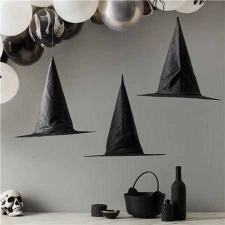 Black Witches Hats Decorations I Halloween Party Supplies I My Dream Party Shop