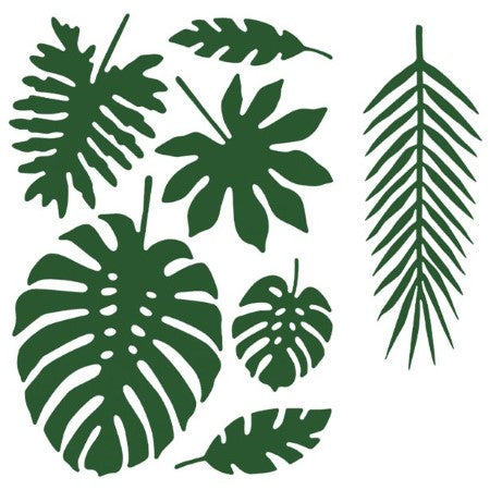 48 Tropical Leaves Table Decorations Jungle Theme Party Decor