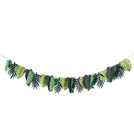 Tropical Leaf Garland I Tropical Party Supplies I My Dream Party Shop UK