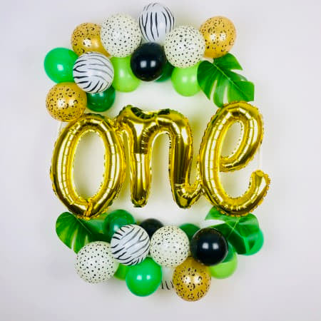 Tropical One Balloon Hoop Kit I My Dream Party Shop UK