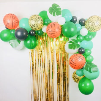 Jungle Balloon Garland Kit I Jungle Themed Party I My Dream Party Shop I UK