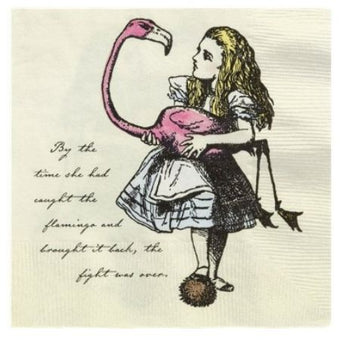 Truly Alice Napkins I Alice in Wonderland Party Tableware I My Dream Party Shop UK