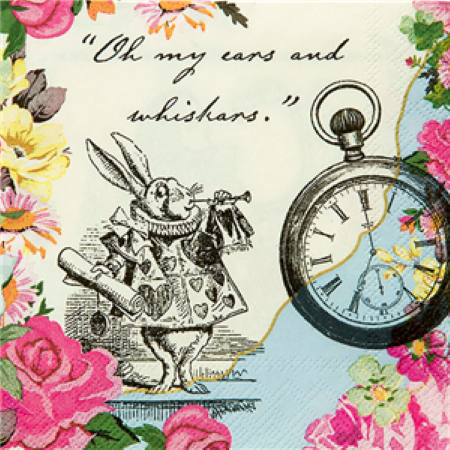 Truly Alice Napkins I Alice in Wonderland Party Supplies I My Dream Party Shop UK