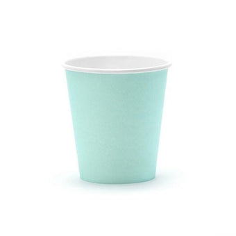 Turquoise Aloha Party Cups, 6 Pack - My Dream Party Shop
