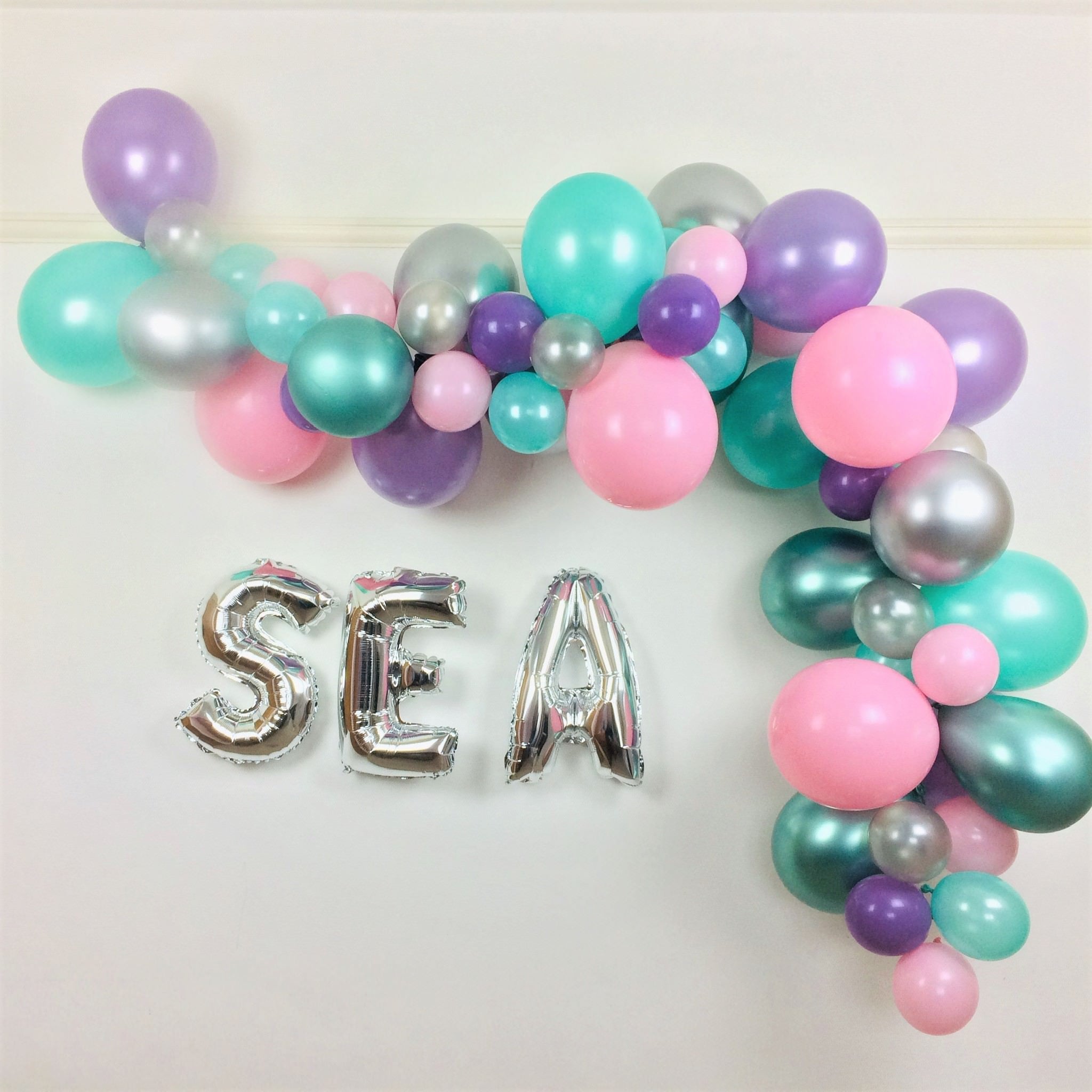Mermaid Dreams Balloon Cloud Kit I Mermaid Party Decoration I My Dream Party Shop I UK