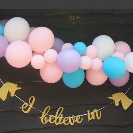 Unicorn Blush Balloon Garland Kit I Balloon Cloud Kits I My Dream Party Shop