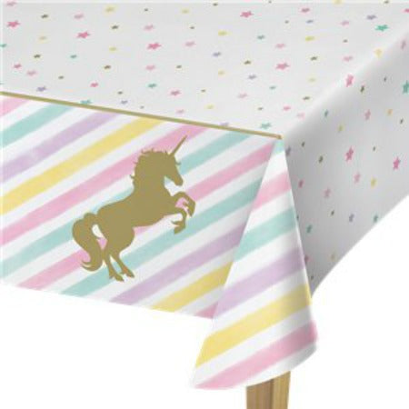 Unicorn Sparkle Plastic Table Cover I Unicorn Party Supplies I My Dream Party Shop