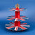 Union Jack Three Tier Cake Stand I Royal Jubilee Party Supplies I My Dream Party Shop