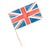 Union Jack Paper Hand Flags Hootyballoo I Union Jack Party Decorations I My Dream Party Shop UK