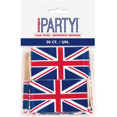 Union Jack Food Flags I Union Jack Party Supplies I My Dream Party Shop UK