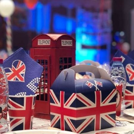 Union Jack Food Box I Royal Jubilee Party Supplies I My Dream Party Shop