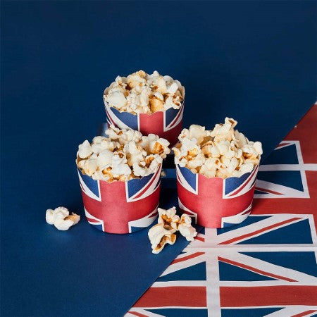 Union Jack Food Cups I Royal Coronation Party Supplies I My Dream Party Shop UK