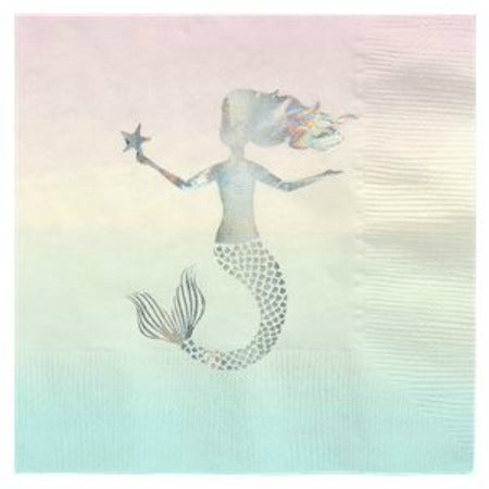 We Heart Mermaids Napkins I Mermaid Party Decorations I My Dream Party Shop UK
