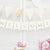 White Welcome Bunting I New Baby Decorations I My Dream Party Shop
