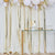 White, Cream and Gold Streamer Backdrop I Modern Party Backdrops I My Dream Party Shop UK