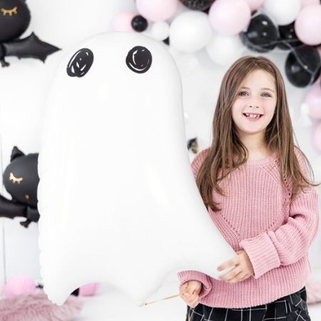 White Ghost Supershape Balloon I Halloween Balloons I My Dream Party Shop UK