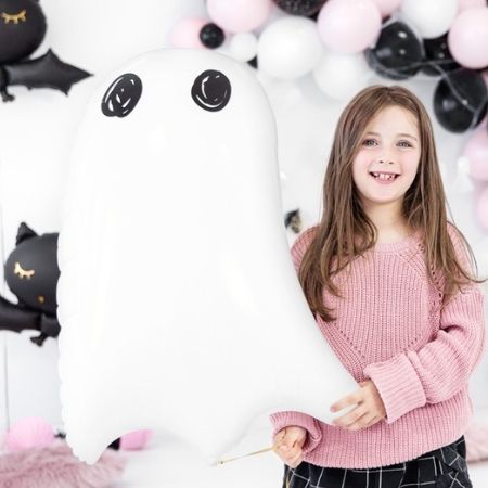 White Ghost Supershape Balloon I Halloween Balloons I My Dream Party Shop UK