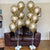 White Gold Helium Milestone Latex Balloons for Collection Ruislip I My Dream Party Shop