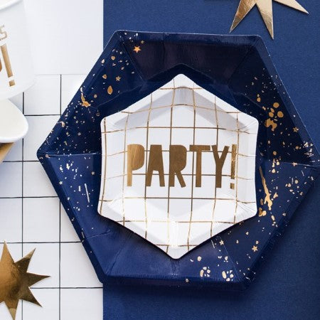 Tiny White Nibble Plates  I My Dream Party Shop I UK