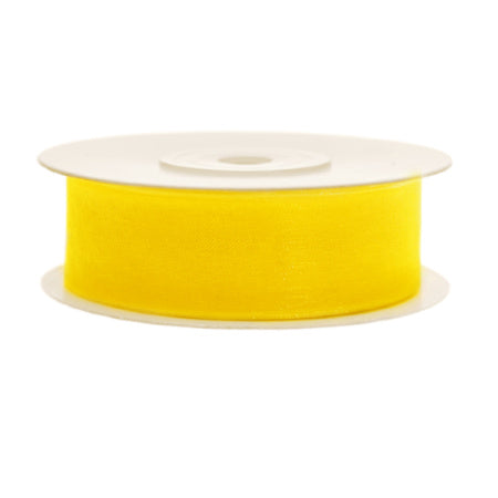 Yellow Chiffon Ribbon I Pretty Party Ribbons I My Dream Party Shop I UK