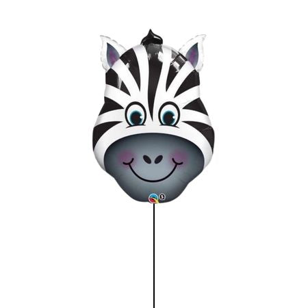 Zebra Head Helium Balloon I Balloons for Collection Ruislip I My Dream Party Shop 