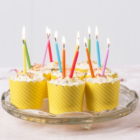 Rainbow Birthday Candles I Cool Cake and Candle Accessories I My Dream Party Shop I UK
