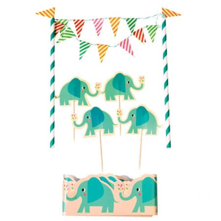 Elvis the Elephant Cake Topper I Modern Cake Accessories I My Party I My Dream Party Shop UK