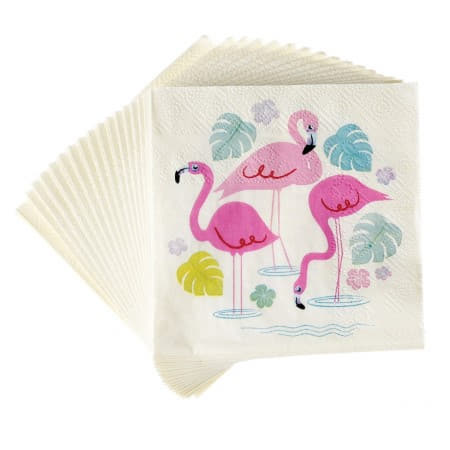Flamingo Bay Napkins I Flamingo Party I My Dream Party Shop UK