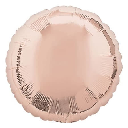 Rose Gold Round Foil Balloon I Rose Gold Balloons I My Dream Party Shop UK